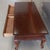 Vintage French Country Ethan Allen Cherry Finish Coffee Table With Cabriole Legs For Sale - Image 11 of 14