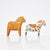 Wood Swedish Dala Horses, 1880s For Sale - Image 7 of 7