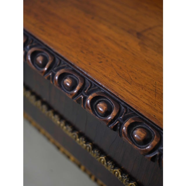 Antique Italian Victorian Style Mahogany Display Cabinet For Sale - Image 12 of 18
