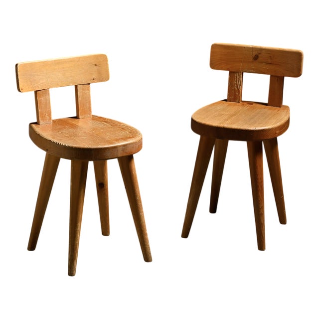 Chairs by Christian Durupt for Meribel, 1960s, Set of 2 For Sale