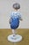 1990s Rare 1990 Bing & Grondahl Porcelain My Favorite Blue Dress Figurine 2586 For Sale - Image 5 of 12