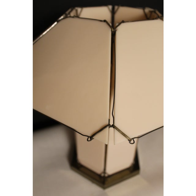1950s Gustav Stickley Style Table Lamps - a Pair For Sale - Image 13 of 16