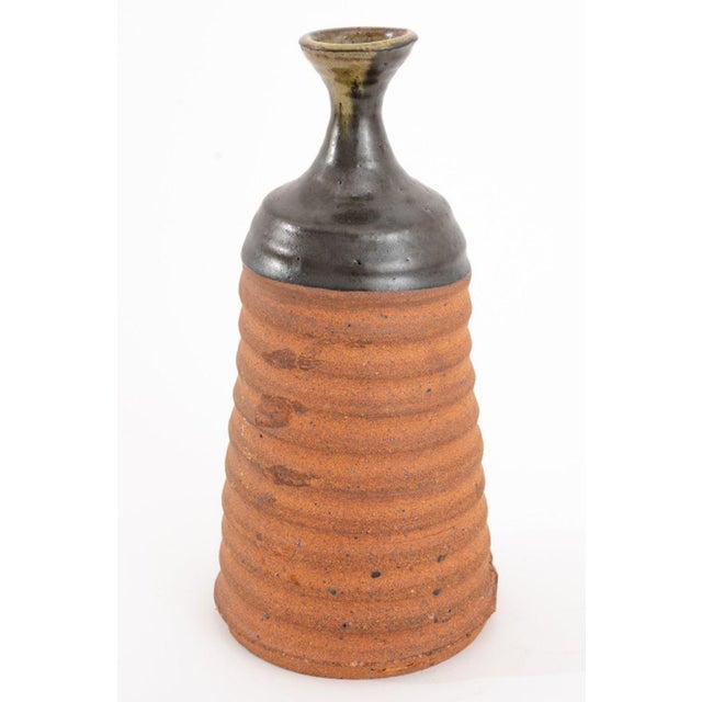 Abstract Bruno LaVerdiere Beehive Vase and Coasters, 3 For Sale - Image 3 of 7