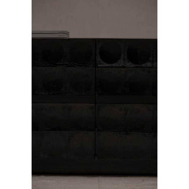 Vintage Brutalist Sideboard by J. Batenburg, 1970s For Sale - Image 11 of 12
