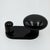 Black Wall Hooks by C. Bartoli for Con & Con, Italy, 1970s, Set of 2 For Sale - Image 6 of 10