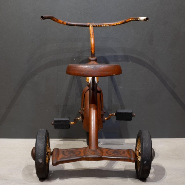 Metal Antique Murray Mercury Velocipede Tricycle c.1930 For Sale - Image 7 of 8