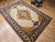 Brown Vintage Indian Agra Carpet, Handwoven Wool Pile, Open Field Design, 8' x 11' For Sale - Image 8 of 18