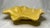 Late 20th Century Vintage Organic Modern Studio Pottery Terra Cotta Decorative Bowl, Canary Yellow For Sale - Image 5 of 12