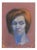 Albert Goltjakov, Portrait of a Woman, 1962, Pastel on Paper For Sale