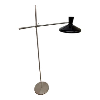 Black Cantilever Floor Lamp For Sale