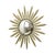 Gold Mid-Century Modern Copper-Plated Metal Sunburst Mirror from Deknudt, 1960s For Sale - Image 8 of 13