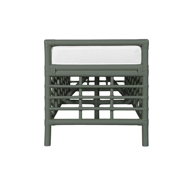 Luna Bench - Evergreen For Sale In West Palm - Image 6 of 7