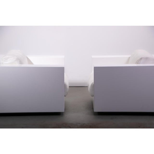 Saratoga Armhairs by Lella and Massimo Vignelli for Poltronova, 1990, Set of 2 For Sale - Image 13 of 18