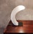 White Cobra Table Lamp in Murano Glass from Effetre International, 1960s For Sale - Image 8 of 8
