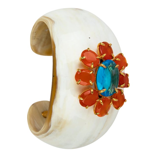 Carmen Cuff, Orange, Small 2 1/8 For Sale