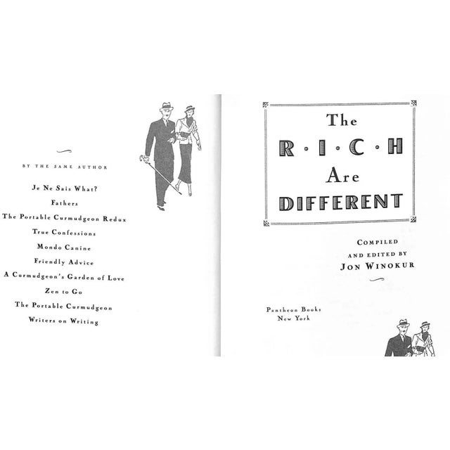 Modern "The Rich Are Different" 1996 Winokur, Jon For Sale - Image 3 of 6