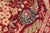 Shabby Chic Shabby Chic Floral 1990'sPak-Persian Red/Beige Wool Rug - 6'1'' X 9'2'' For Sale - Image 3 of 9