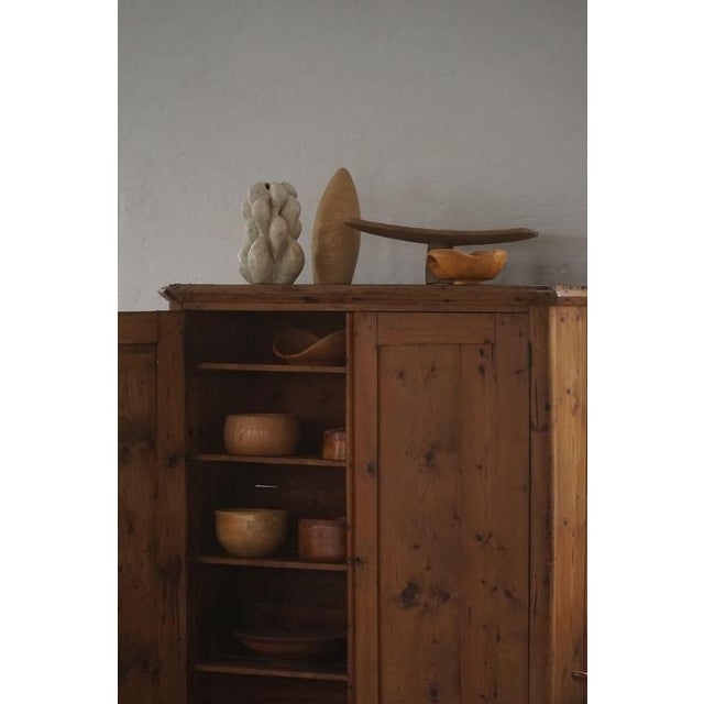 Antique Cabinet in Pine, Sweden, 18th Century For Sale - Image 6 of 18