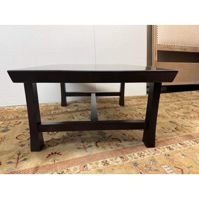 Brown Maria Yee Minimalistic Asian Style Coffee Table For Sale - Image 8 of 16