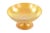 Quetzal Glass Iridescent Gold Footed Bowl For Sale
