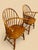 Pair of Vintage Tiger Maple Continuous-Arm Windsor Chairs, Circa 1975 I love, love, love the warmth and the patina of the...