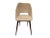 Beige Barrel Chair with Compass Feet, 1960s For Sale