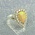 White Natural Opal Diamond Ring 6.25 14k W Gold 2.35 TCW Certified For Sale - Image 8 of 11