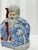 Hand Painted Chinese Blue & White Asian Porcelain Immortal Figure With Cane For Sale - Image 11 of 11
