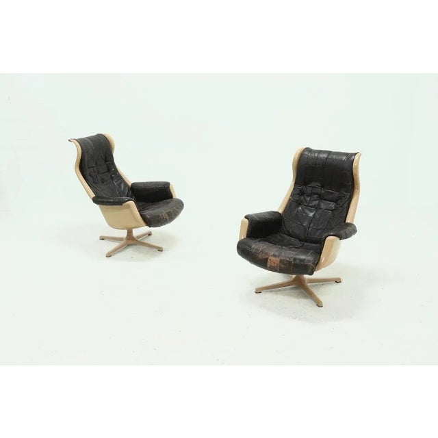 Mid-Century Space Age Galaxy Armchair by Alf Svensson for Dux, 1968 For Sale - Image 11 of 11