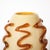 Beige Mid-Century Hand-Blown Murano Glass Uplight in Vellum Hue W/ Sandstone Trailing For Sale - Image 8 of 18