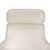 B&b Italia Radar Lounge Chair by James Irvine White Leather Swivel Lounger Italy For Sale - Image 10 of 17