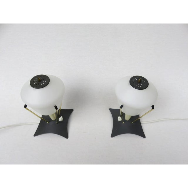 1950s Small Rocket Table Lamps, 1950s, Set of 2 For Sale - Image 5 of 18