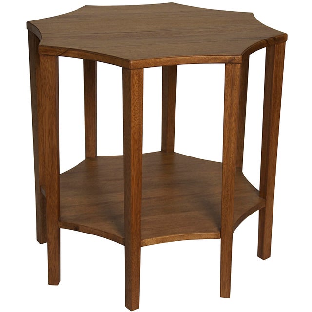 Contemporary NOIR Ariana Side Table in Dark Walnut For Sale - Image 3 of 3