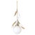 Modern Gulf Pendant by Lowcountry Originals For Sale - Image 3 of 3