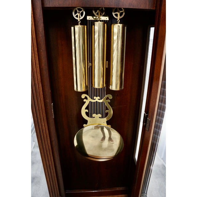1980s Ridgeway Grandfather Clock For Sale In Miami - Image 6 of 11