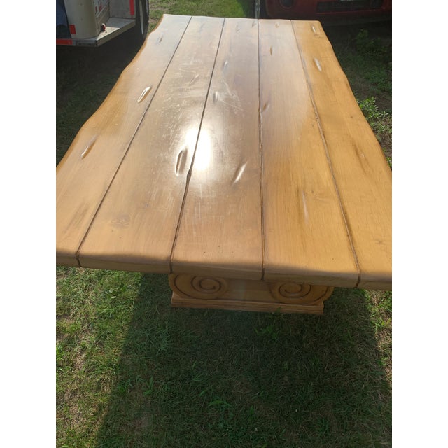 Restoration Hardware Regency Dining Table For Sale - Image 9 of 12