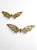 Mid-Century Modern Mid-Century Brass Butterfly Wall Hangings Pair For Sale - Image 3 of 12