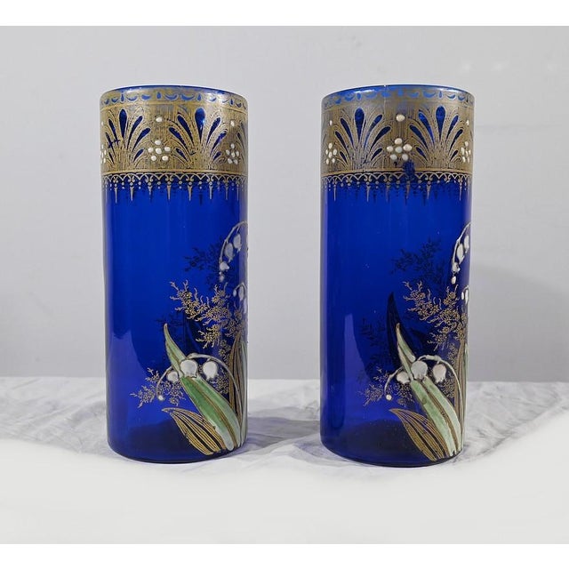 Art Nouveau Legras Vases, Set of 2 For Sale - Image 4 of 17