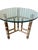 1970s 1970's Attributed McGuire Furniture Leather Wrapped Bamboo Accent Tables - A Pair For Sale - Image 5 of 12
