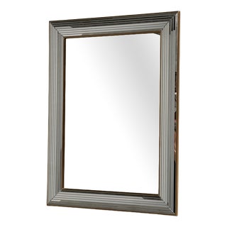 Vintage Disco Mirror with Layered Bevelled Frame from Deknudt, Belgium, 1970s For Sale