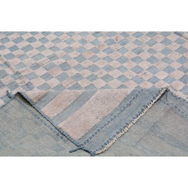 New Moroccan Hand Knotted Wool Rug, 9' X 12'4 For Sale In New York - Image 6 of 6