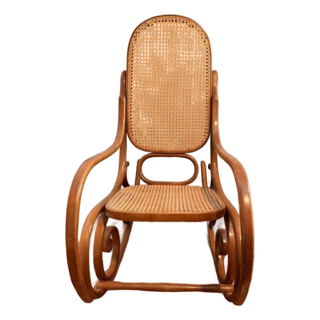 Vintage Thonet Bentwood Rocker For Sale