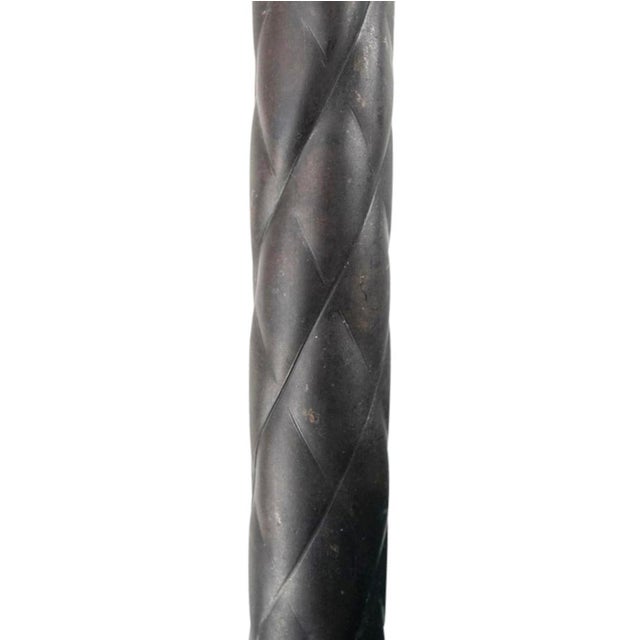 Vintage Brass and Iron Palm Tree Sconces For Sale In Miami - Image 6 of 7