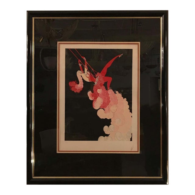 Erte ‘French, 1892-1990’ the Trapeze For Sale