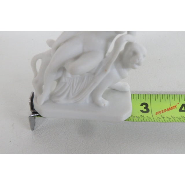 Ceramic Greek Mythology Miniature Ariadne on the Panther Figurine Germany 4985b For Sale In Miami - Image 6 of 12