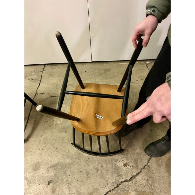 1960s Spindle-Back Dining Chair by Farstrup For Sale - Image 11 of 12