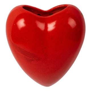 Heart-Shaped Vase from Terra, 1950s For Sale