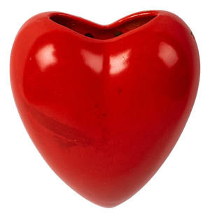 Heart-Shaped Vase from Terra, 1950s