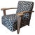 Art Deco Limed Oak Club Chair from De Coene, Belgium, 1930s For Sale