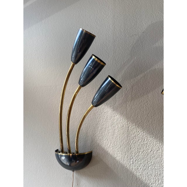 Stilnovo Wall Lights attributed to Stilnovo, Italy, 1955, Set of 2 For Sale - Image 4 of 17